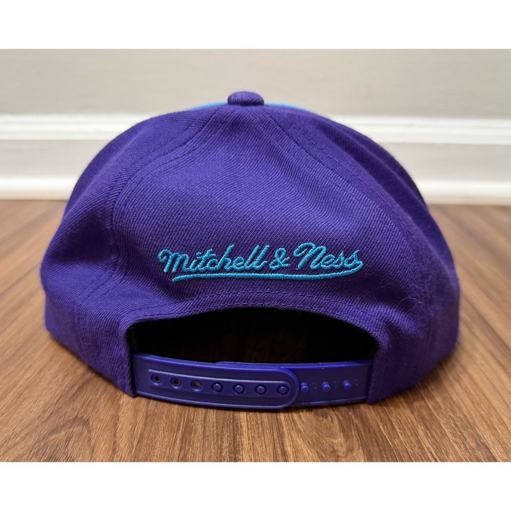 Mitchell & Ness Utah Jazz NBA Big Face Callout HWC Snapback Hat Purple - Picture 3 of 8